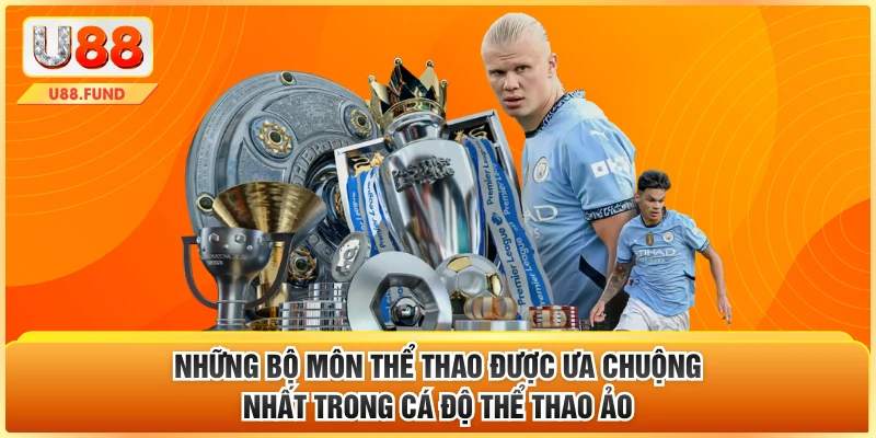 Những bộ môn thể thao được ưa chuộng nhất trong cá độ thể thao ảo